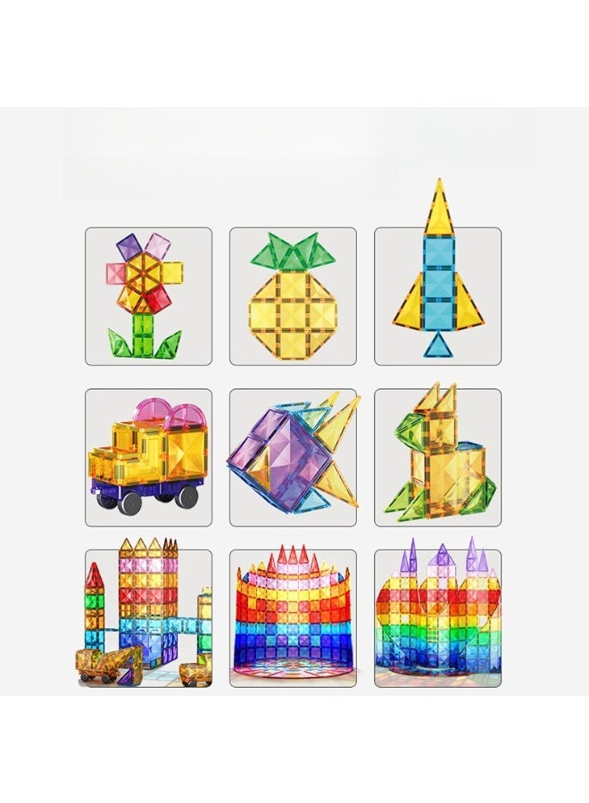 100-Piece Construction Magnetic Blocks Building Toy Set 100 3+ Years - Image 5