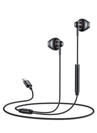 Earphones with Wired Control and Ergonomic Design, 3 Buttons and Type-C Connector, Yesido YH49 - Black - pzsku/ZA72843981074B8FD61CFZ/45/_/1719752112/0470c5a8-7bbb-458a-a8e6-d6d6fa516aa0