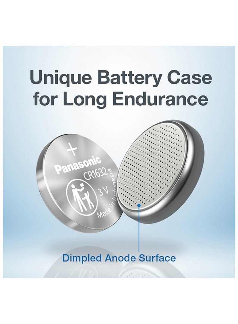 Panasonic 5-Pieces Panasonic CR1632 Lithium 3V Indonesia Batteries - Image 4