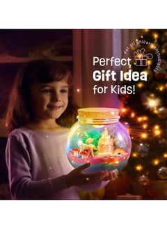 ARNOTEC 【Unicorn Terrarium Kit】DIY Unicorn Garden Kit with 13-Color Remote-Controlled LED Light | Arts and Crafts Gift for Girls Ages 4-12 | Perfect Birthday, Christmas, Easter Present  - Image 3
