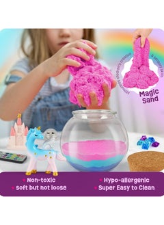 ARNOTEC 【Unicorn Terrarium Kit】DIY Unicorn Garden Kit with 13-Color Remote-Controlled LED Light | Arts and Crafts Gift for Girls Ages 4-12 | Perfect Birthday, Christmas, Easter Present  - Image 5