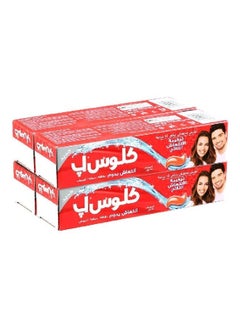 Closeup Triple Fresh Formula Toothpaste, Red Hot, Pack Of 4, 4X75ml 