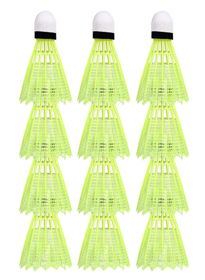 REGAIL 12pcs Shuttlecocks Durable Plastic Badminton Shuttlecocks Indoor Outdoor Sports Badminton Balls Windproof Shuttlecock - Image 3