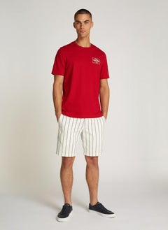 TOMMY HILFIGER Logo Print Short Sleeve Crew  Neck T-Shirt  - Image 4