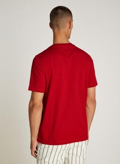 TOMMY HILFIGER Logo Print Short Sleeve Crew  Neck T-Shirt  - Image 2