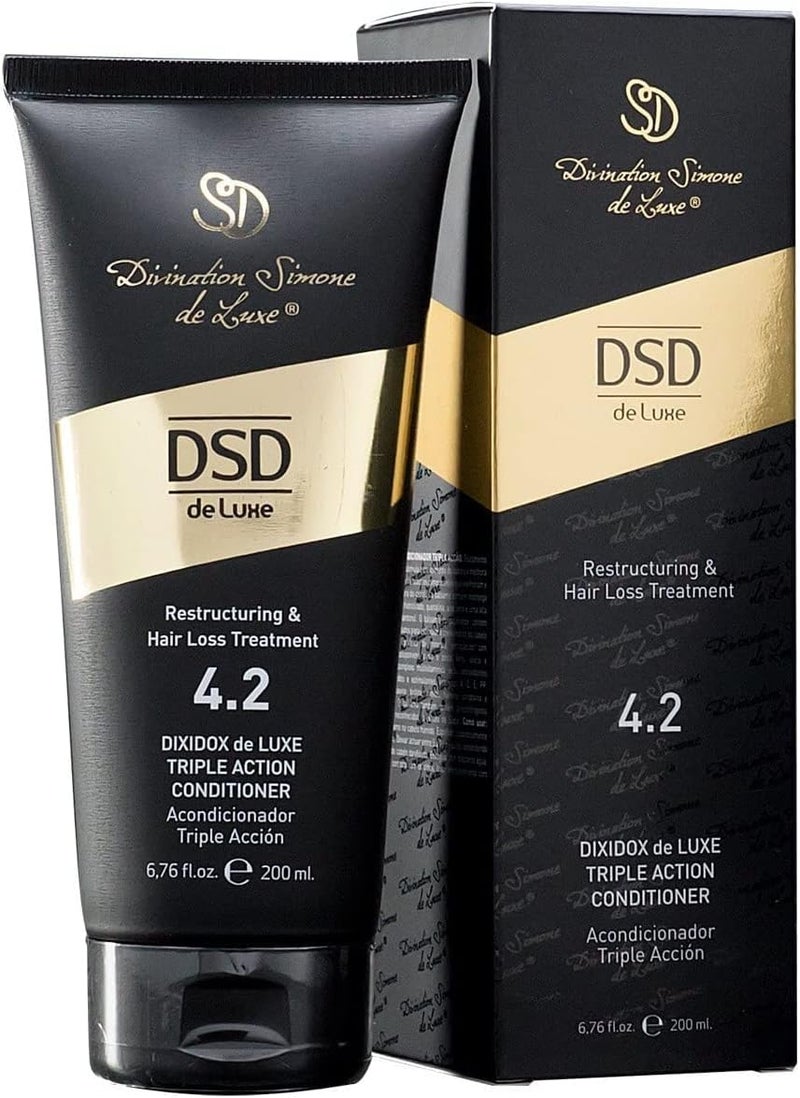 DSD DE LUXE Divination Simone De Luxe DSD Acondicionador Triple Accion 200 Ml 200 ml Hair Conditioner - Image 1
