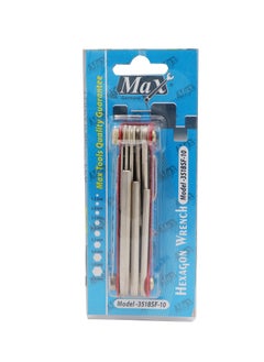 Max Germany Max Germany 351BSF-10 Folding Allen Keys Set  - Image 4