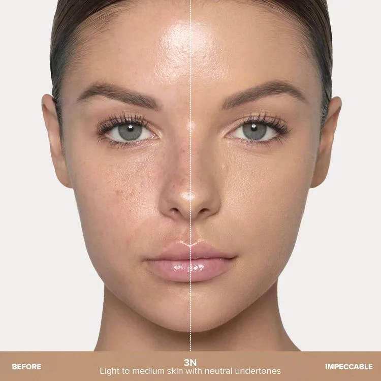 ANASTASIA BEVERLY HILLS Impeccable Blurring Second Skin Matte Foundation  - 3N - Fg