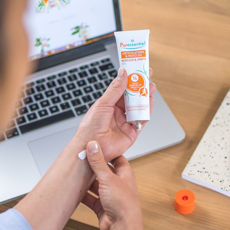 Puressentiel Muscles and Joints Gel - Soothing Gel for Muscle Relief and Knee Relief - Cooling Gel for Foot Relief - Back Gel - 2.02 oz - Image 5