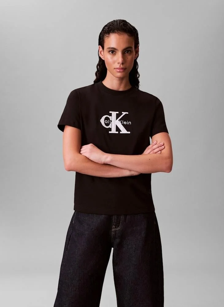 Calvin Klein Jeans Graphic Crew Neck T-Shirt
