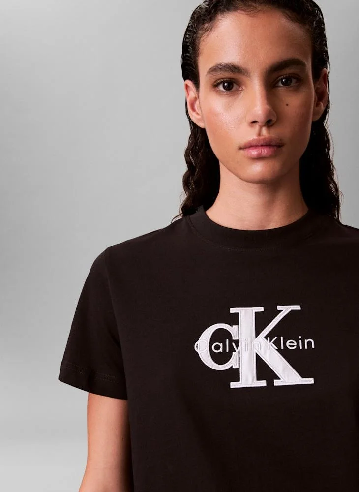 Calvin Klein Jeans  Graphic Crew Neck T-Shirt for Women | Best Price UAE