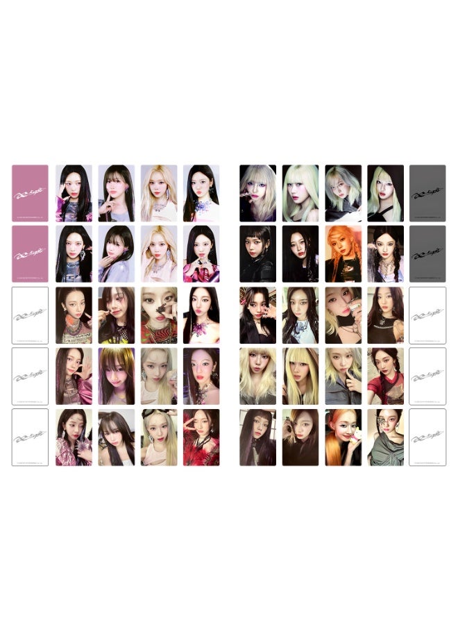 NIBEMINENT 4 Pcs Kpop Aespa Armageddon Lomo Cards Card For Fans Collection Gifts - Image 3