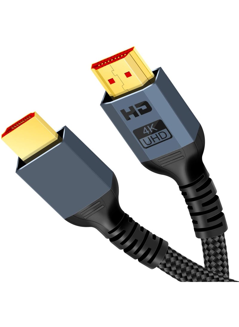 KableRika HDMI 2.0 Cable 4K@60Hz (1 Meter), 4K HDMI Lead High Speed 18Gbps, 3D Support, Ethernet Function, Video 4K UHD 2160p, HD 1080p, Compatible with Fire TV HDTV PS3 4 PC  - Image 1