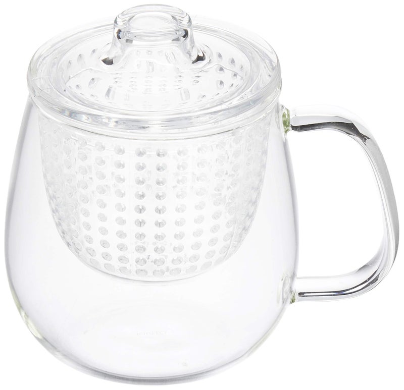 Kinto KINTO 22912 UNITEA Unimag, 15.9 fl oz (450 ml), Clear, Heat-resistant Glass - Image 1