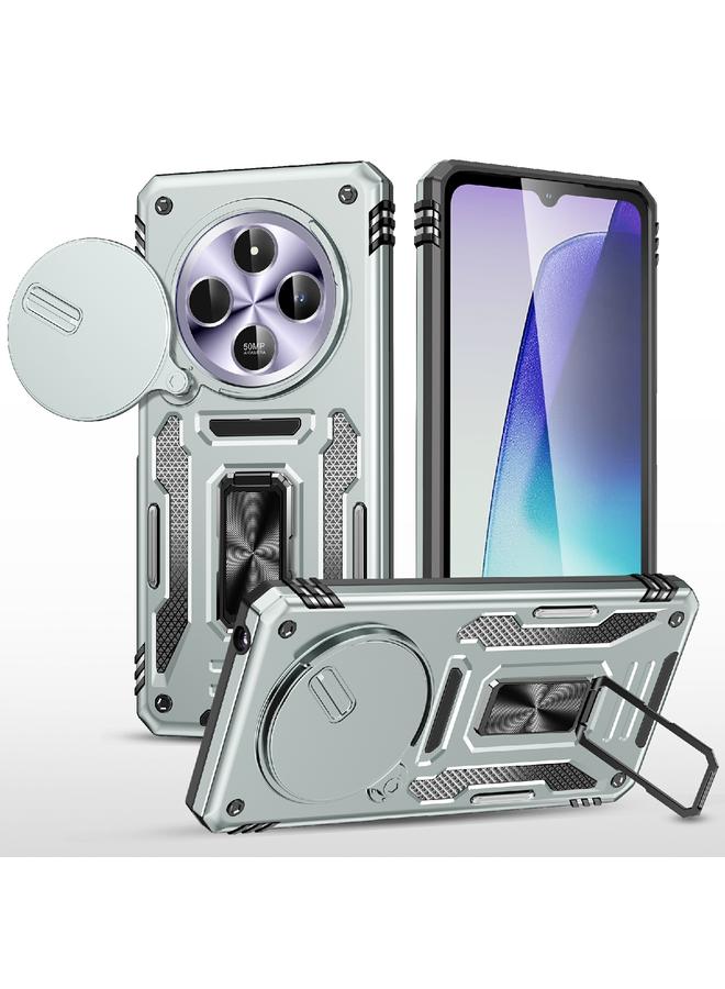 اس-توب جراب لهاتف Redmi 14C Armor PC + جراب TPU Camera Shield للهاتف - Image 1