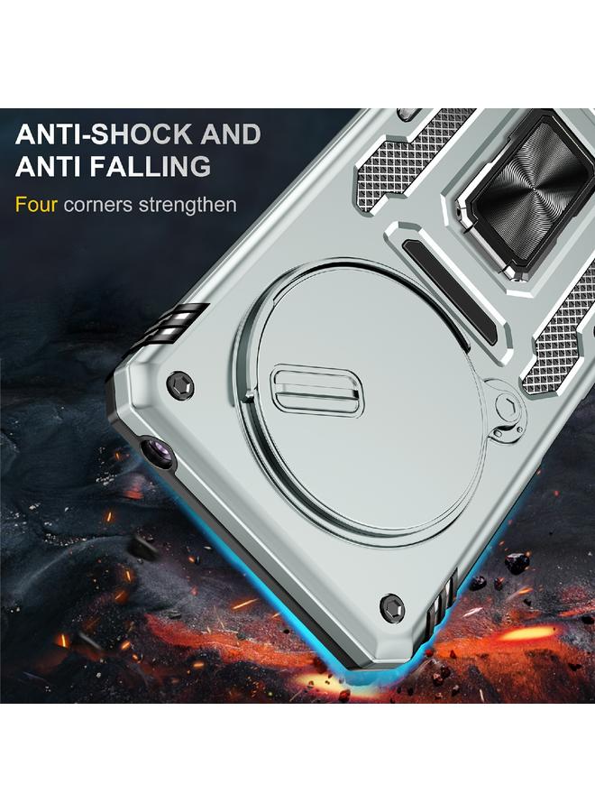 اس-توب جراب لهاتف Redmi 14C Armor PC + جراب TPU Camera Shield للهاتف - Image 2