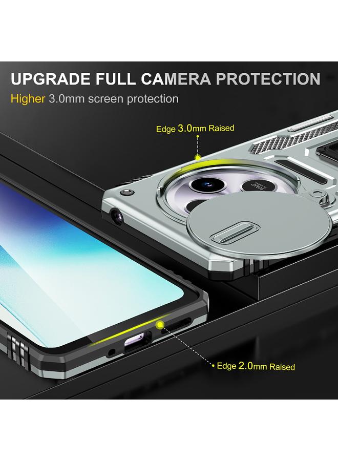 اس-توب جراب لهاتف Redmi 14C Armor PC + جراب TPU Camera Shield للهاتف - Image 3