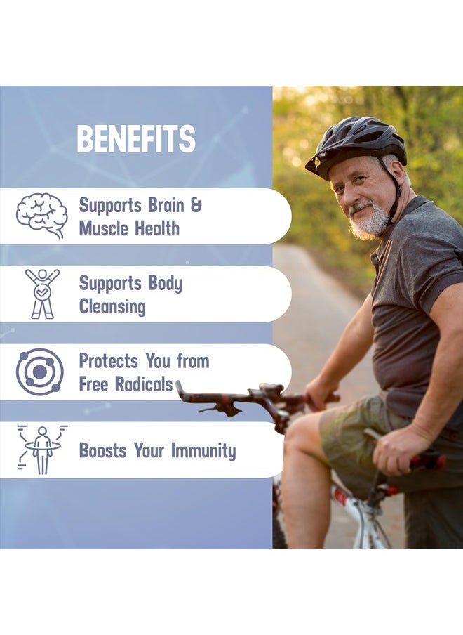 max Luteolin Complex Powder Brain Supplement with Rutin - Nootropic Brain Supplements for Memory and Focus to Improve Mental Health - Antioxidant Supplement for Immune Support - 100 Servings Solo