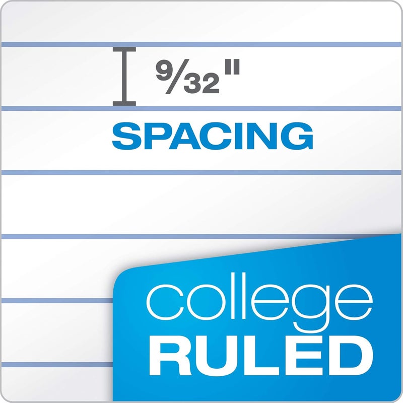 Oxford Composition Notebooks, College Ruled Paper, 9-3/4 X 7-1/2 Inches, 100 Sheets, Black, 6 Pack (63767) - Image 4