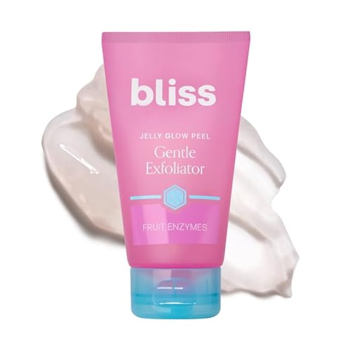 Bliss Jelly Glow Peel™ Gentle Non-Abrasive Cleanser and Exfoliator With Fruit Enzymes - 4 Oz - Nourishes and Hydrates Skin - Clean - Vegan & Cruelty Free - Image 1