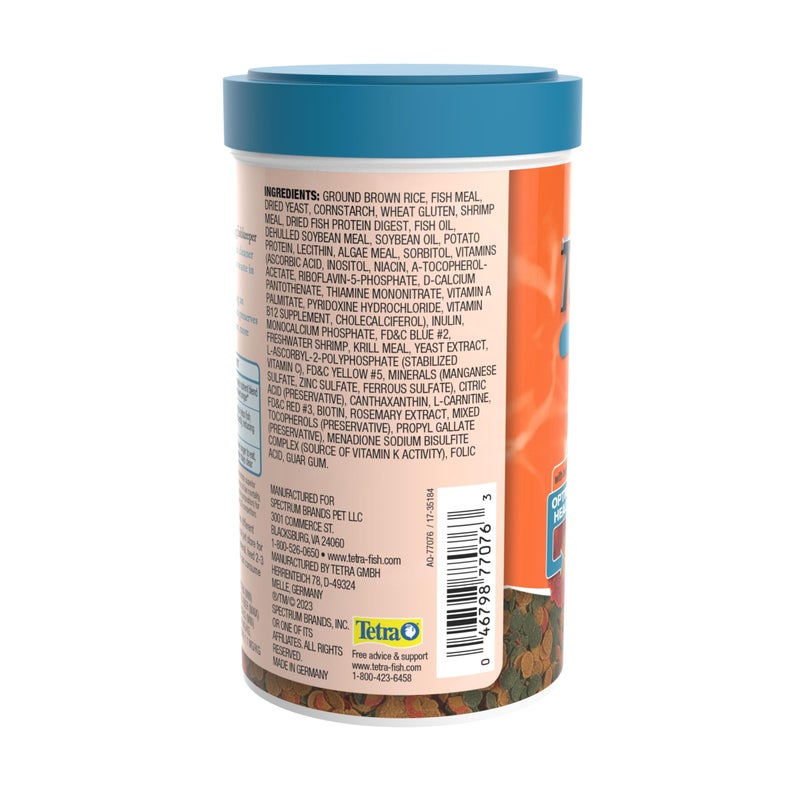 Tetra TetraPro Goldfish Crisps Fish Food, enhanced with biotin for optimal health, 3.03 oz - Image 2