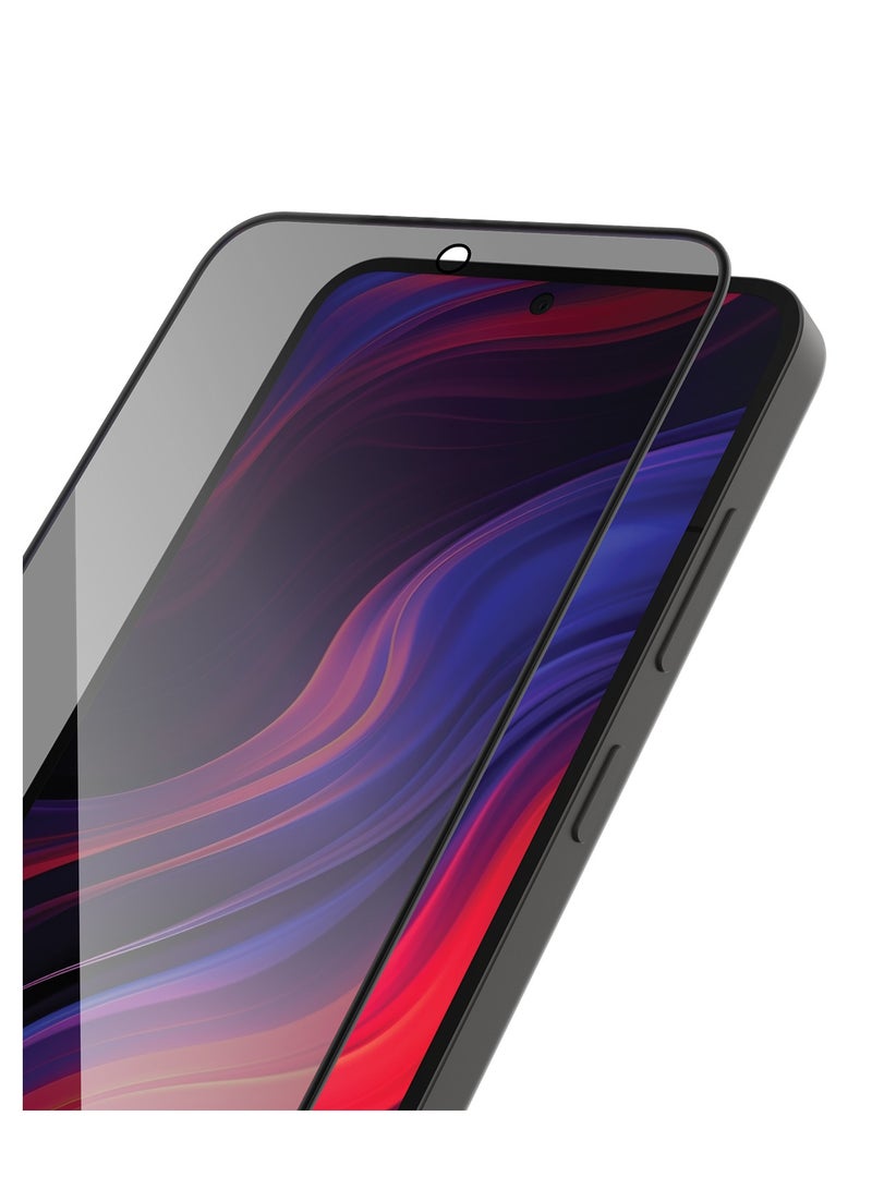 Moxedo حماية شاشة زجاجية مقسّاة موكسييدو الترا شيلد للخصوصية 9H صلابة حماية ضد التجسس مع جهاز تطبيق سهل التوجيه لجهاز سامسونج جالاكسي S25 بلس - Image 1