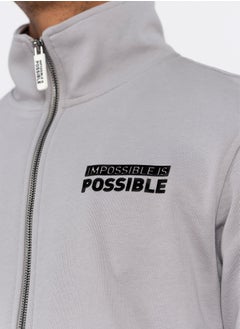 IMPOSSIBLE IS POSSIBLE Full Zip Sweat Jacket  - Image 5