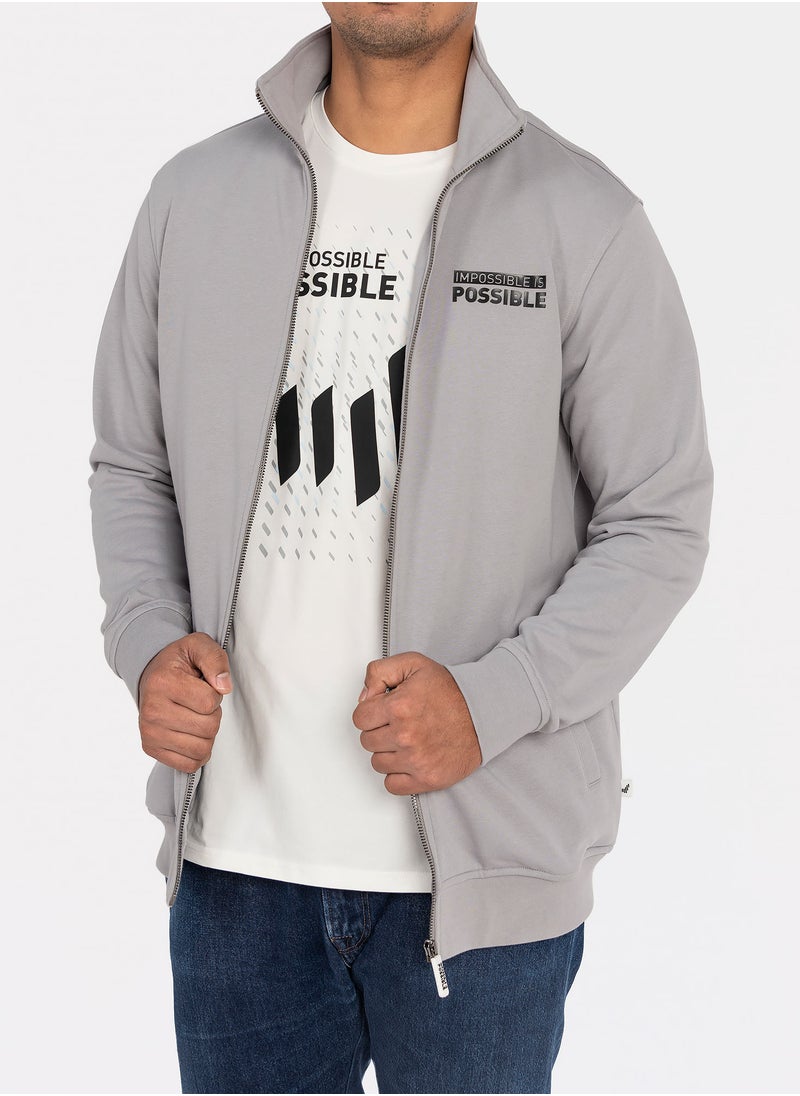 IMPOSSIBLE IS POSSIBLE Full Zip Sweat Jacket  - Image 3