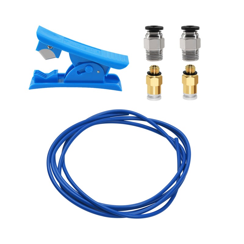 PTFE Tubing 4 Mm Outer 2 Mm Inner Blue - Lowest Friction Accurate Prints PTFE Tube Cutter for 1.75 Mm Filament 3D Printer Bowden Systems - Image 1