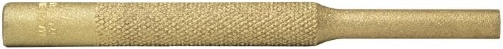 Mayhew Pro 25707 1/4-Inch Knurled Brass Pin Punch