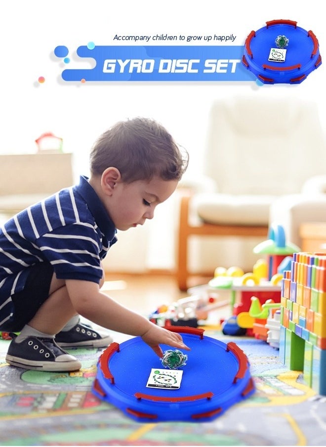 MIXDE - Battle Disk, Explosive Gyro Disk, Spinning Battle Diy Fence Competitive Gyro Disk Toy - Image 1