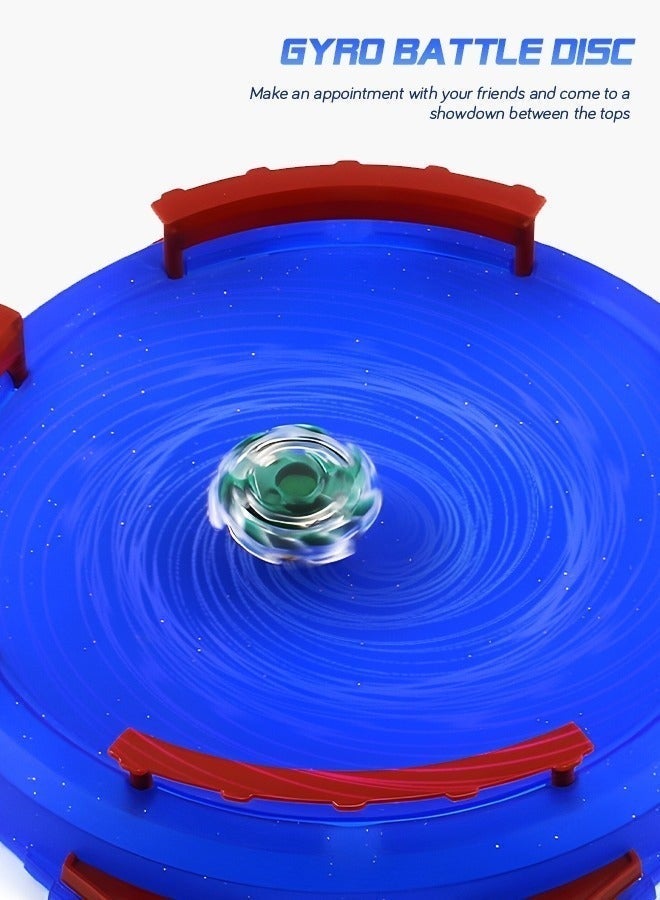 MIXDE Battle Disk, Explosive Gyro Disk, Spinning Battle Diy Fence Competitive Gyro Disk Toy - Image 2