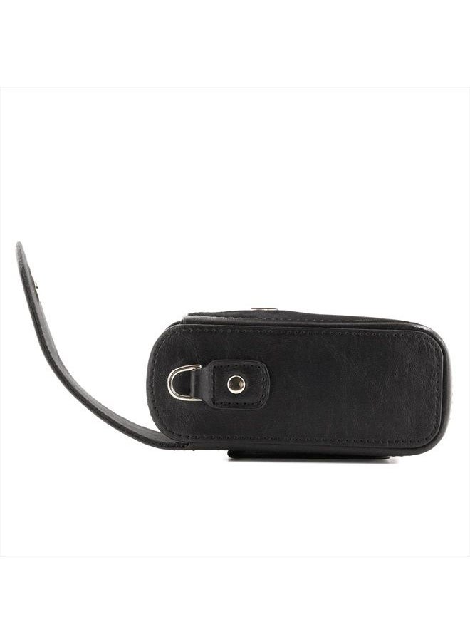 MegaGear - Nikon Coolpix A900 Leather Camera Case With Strap - Black - MG882 - Image 1