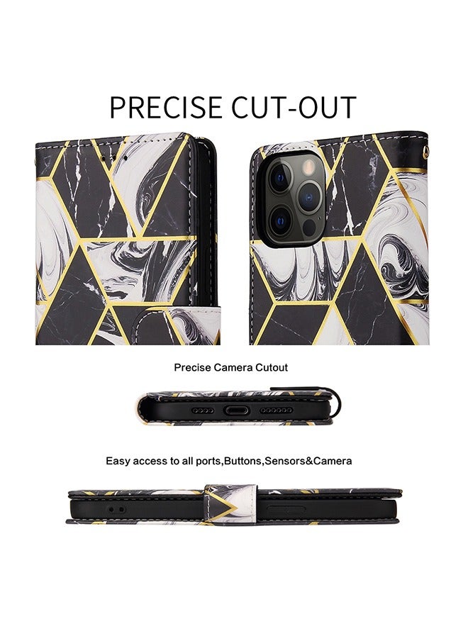 فون 15 برو محفظة جلدية مع غطاء الوجه إغلاق قوس - Image 3