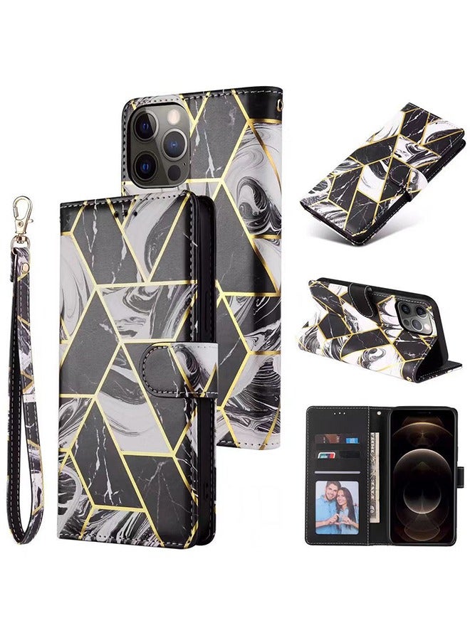 فون 15 برو محفظة جلدية مع غطاء الوجه إغلاق قوس - Image 1