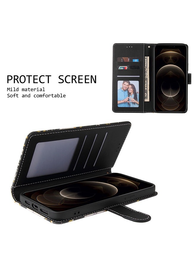 فون 15 برو محفظة جلدية مع غطاء الوجه إغلاق قوس - Image 4