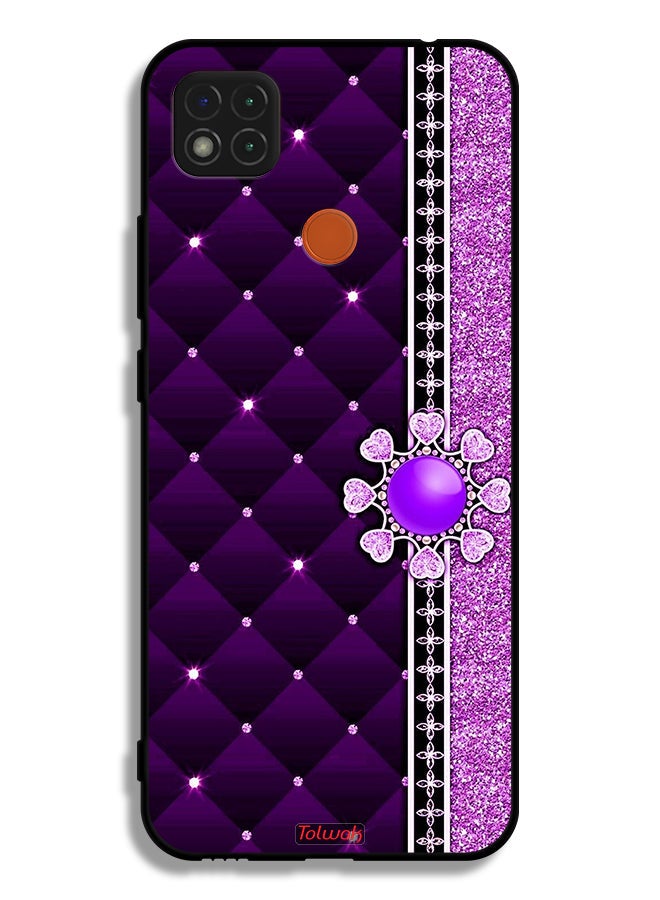 Tolwak Xiaomi Redmi 9C Protective Case Cover Glitter Hearts - Image 2