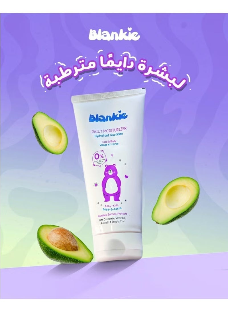 بلانكي مرطب الأطفال اليومي للوجه والجسم – 150 مل عبوتان 1+1 - Image 5
