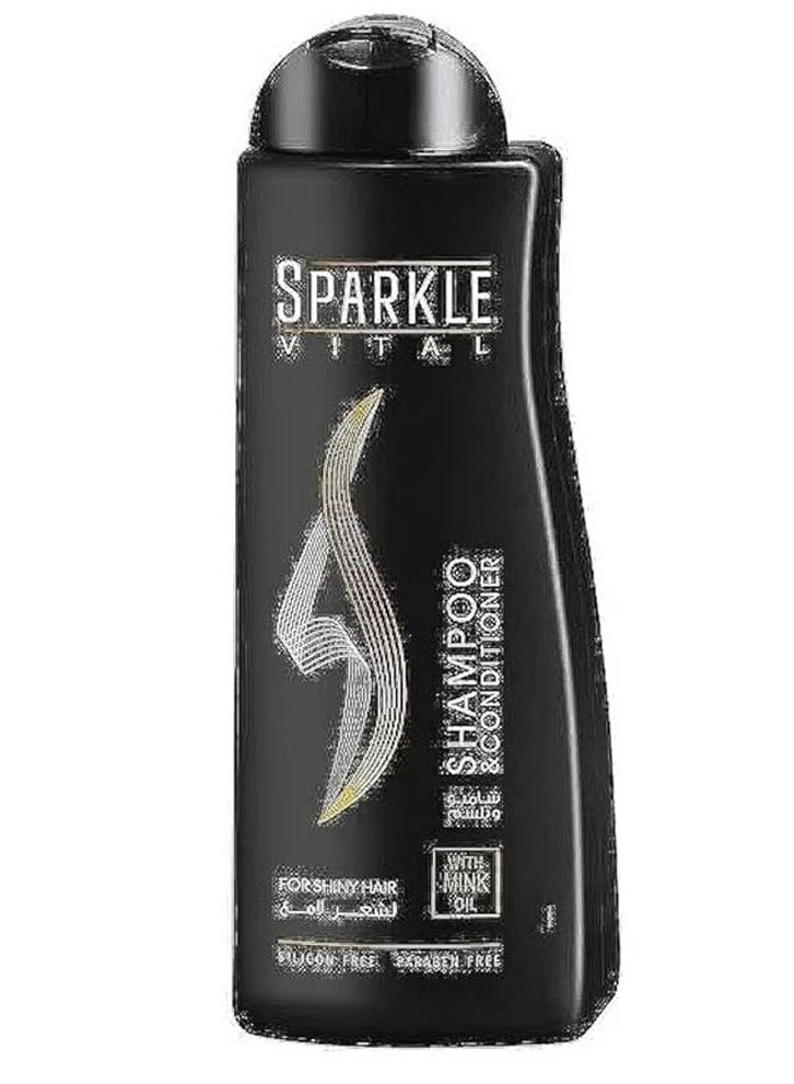 سباركل شامبو وبلسم لشعر لامع 350 مل