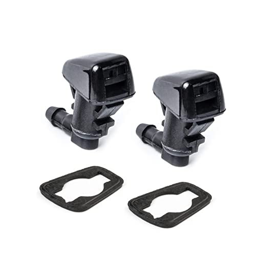 YIENAKFUN Front Windshield Washer Nozzle Kit fit for 0516 Jeep Grand Cherokee 0513 Chevy Malibu 0510 Pontiac G6 0710 Saturn Aura Replaces 55372143AB 55079049AA Wiper Washer Nozzle Spray Jet - Image 1