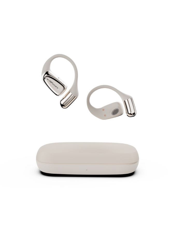 HiFuture Mate Pro 2 Wireless Headphones, Sonic Experience, Gold Color  - Image 1