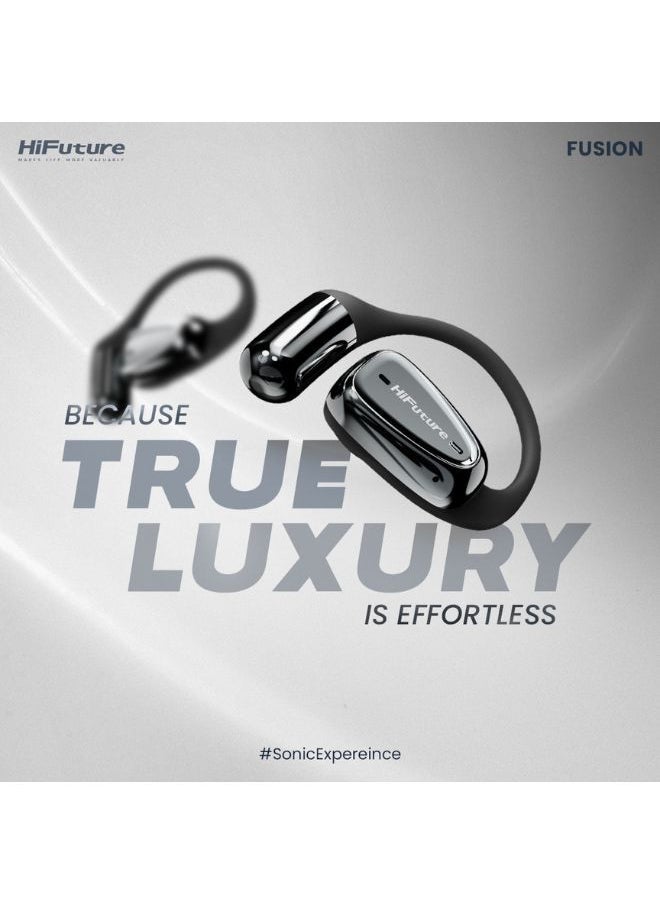HiFuture Mate Pro 2 Wireless Headphones, Sonic Experience, Gold Color  - Image 5