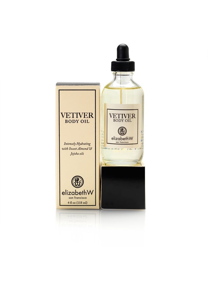 elizabeth W elizabeth W Vetiver Body Oil - 4 Ounce 