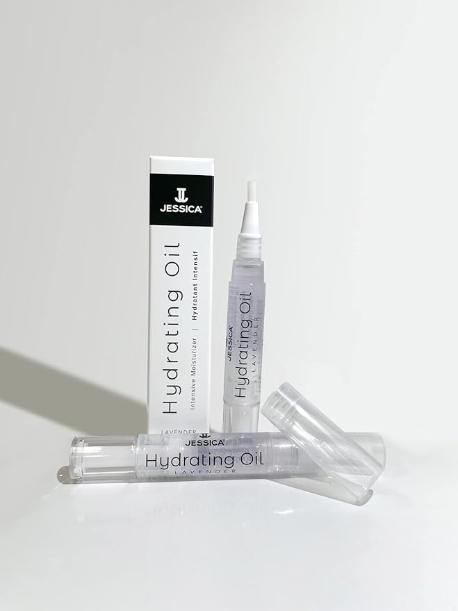 JESSICA Cuticle Oil Pen Hydrating Nail Strengthener and Repair Treatment Nourishes Softens with Brush Applicator Natural Ingredients with Jojoba Orange Scent - Image 3