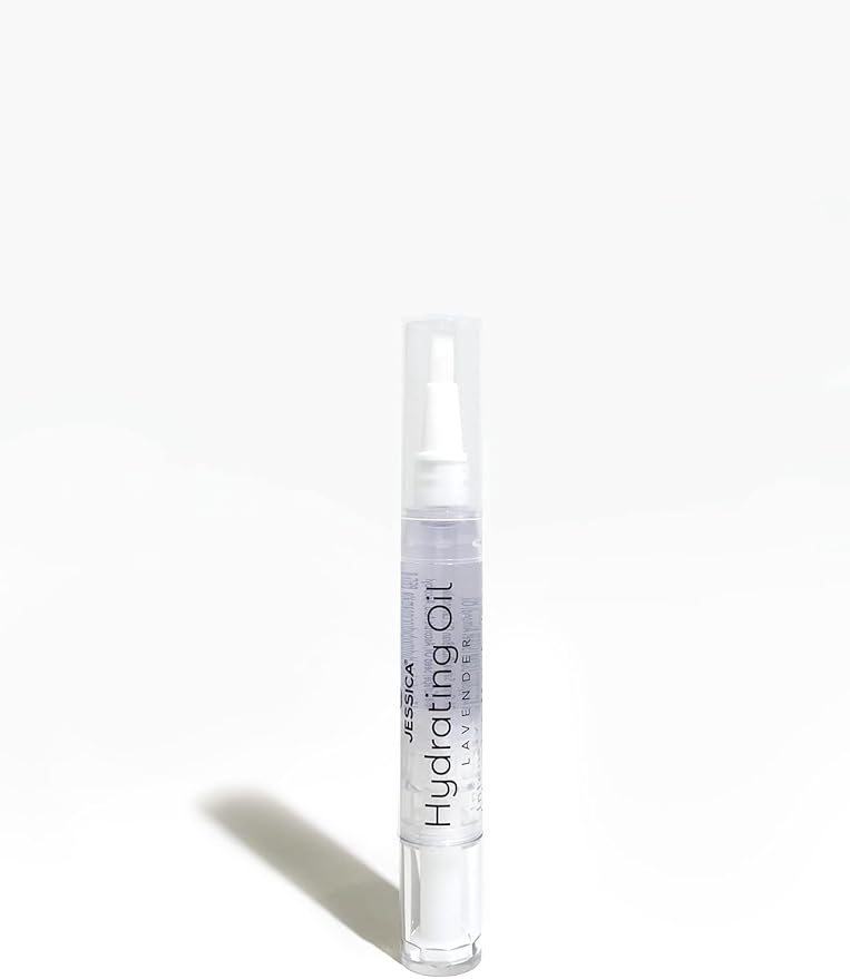 JESSICA Cuticle Oil Pen Hydrating Nail Strengthener and Repair Treatment Nourishes Softens with Brush Applicator Natural Ingredients with Jojoba Orange Scent - Image 2
