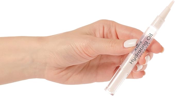 JESSICA Cuticle Oil Pen Hydrating Nail Strengthener and Repair Treatment Nourishes Softens with Brush Applicator Natural Ingredients with Jojoba Orange Scent - Image 5