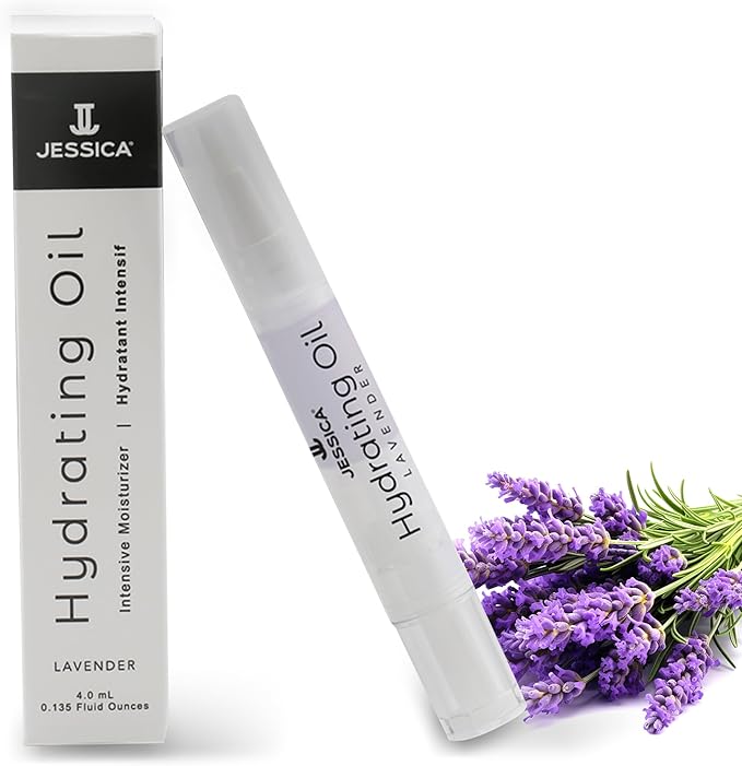 JESSICA Cuticle Oil Pen Hydrating Nail Strengthener and Repair Treatment Nourishes Softens with Brush Applicator Natural Ingredients with Jojoba Orange Scent - Image 1