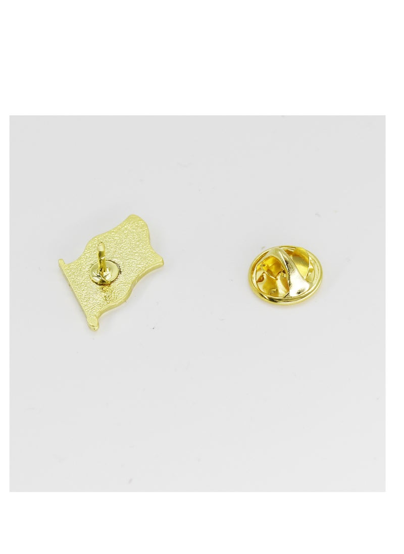 PRINTSHOP4ME - Qatar National Flag Lapel Pins and Brooch Badge to show your patriotism for Qatar (Flag Badge) - Image 1