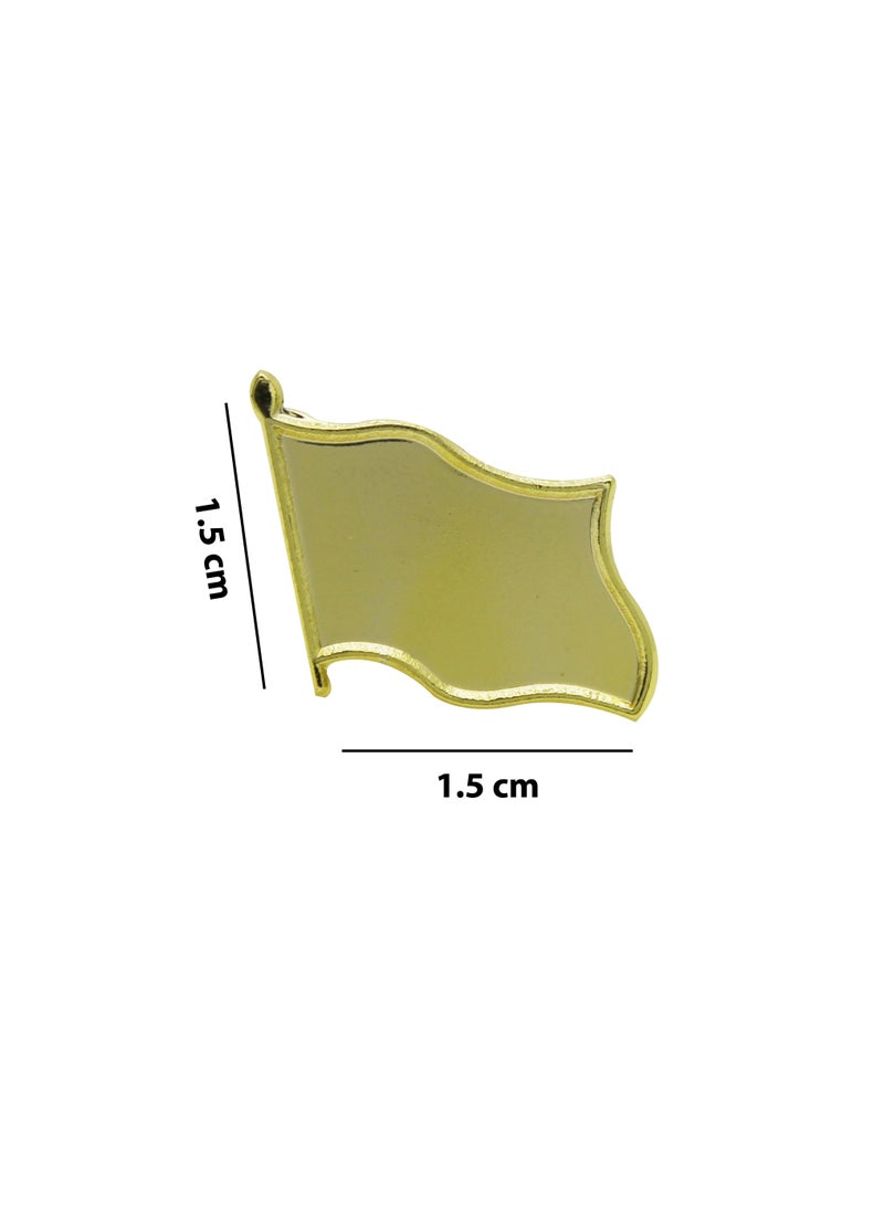 PRINTSHOP4ME - Qatar National Flag Lapel Pins and Brooch Badge to show your patriotism for Qatar (Flag Badge) - Image 1