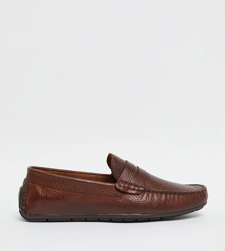 Hush Puppies Men's Tan Moccasins/Loafer